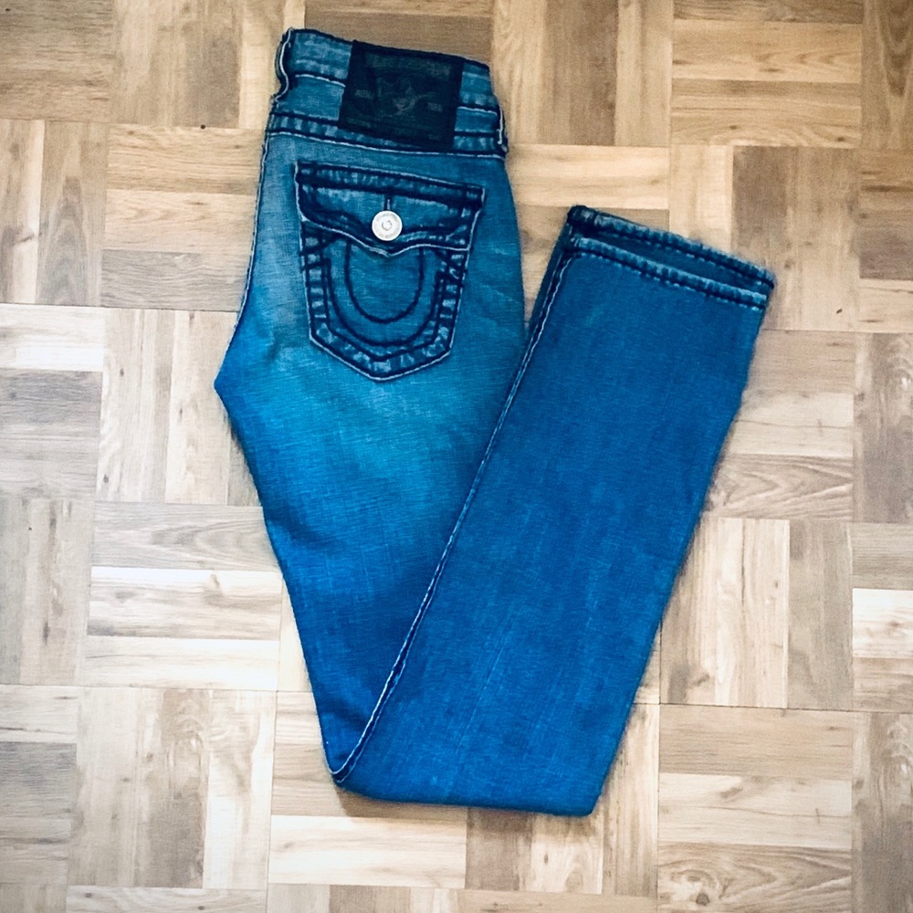 True Religion Straight Leg Jeans